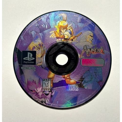 Alundra (PlayStation 1 PS1)works🔥Disc Only Good shape!
