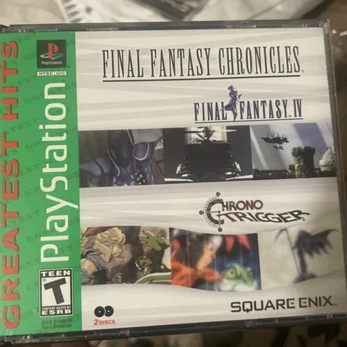 Final Fantasy Chronicles Sony PlayStation 1 PS1 CIB T Square Enix NTSC 2001 RPG