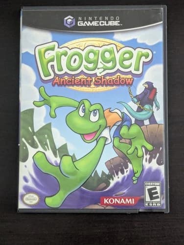 Frogger: Ancient Shadow (Nintendo GameCube, 2005) Tested and working CIB
