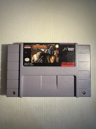 Soldiers Of Fortune Super Nintendo SNES Authentic Cartridge Only Tested