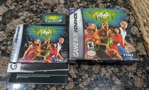 Scooby Doo Nintendo Gameboy Advance GBA CIB