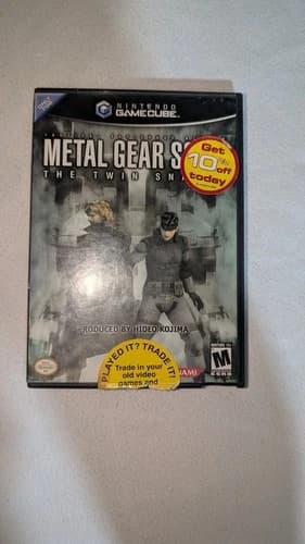 Metal Gear Solid The Twin Snakes GameCube CIB Discs Tested