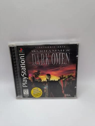 Playstation PS1 Warhammer Dark Omen Video Game - 1998