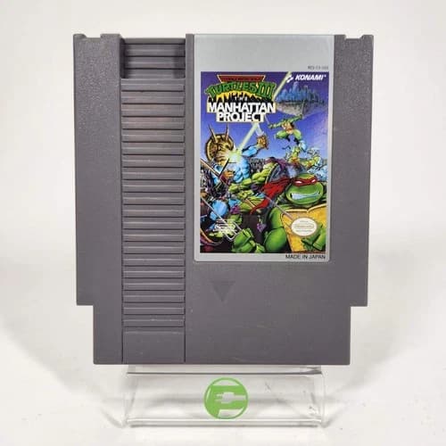 Teenage Mutant Ninja Turtles III The Manhattan Project (Nintendo NES, 1992)
