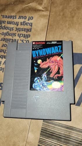 Dynowarz: The Destruction of Spondylus NES - cart only, tested