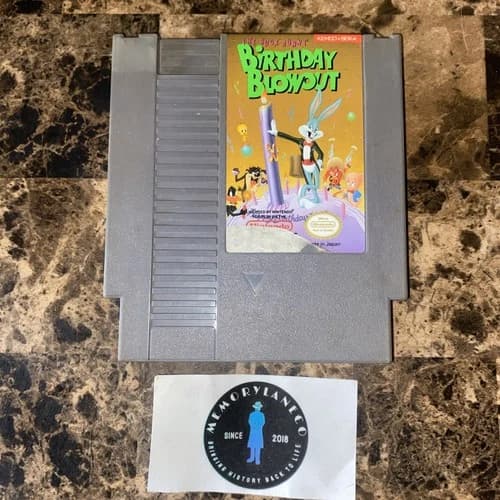The Bugs Bunny Birthday Blowout (Nintendo Entertainment System, 1990) NES Tested