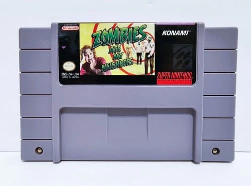 Zombies Ate My Neighbors for Super Nintendo (SNES) 100% Authentic!