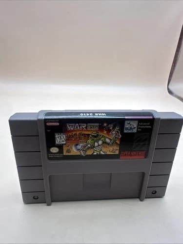 War 2410 Nintendo SNES authentic