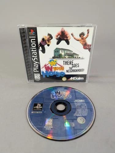 WWF: In Your House PS1 Sony PlayStation 1, 1996 - Tested
