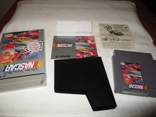 BILL ELLIOTT'S NASCAR CHALLENGE NINTENDO NES COMPLETE CIB *BEST LOOKING COPY*
