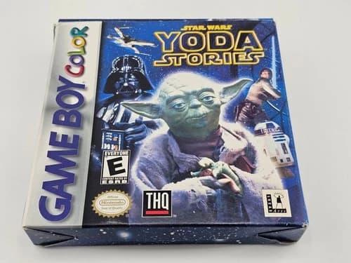 Nintendo Gameboy Color Star Wars Yoda Stories CIB Cleaned & Tested