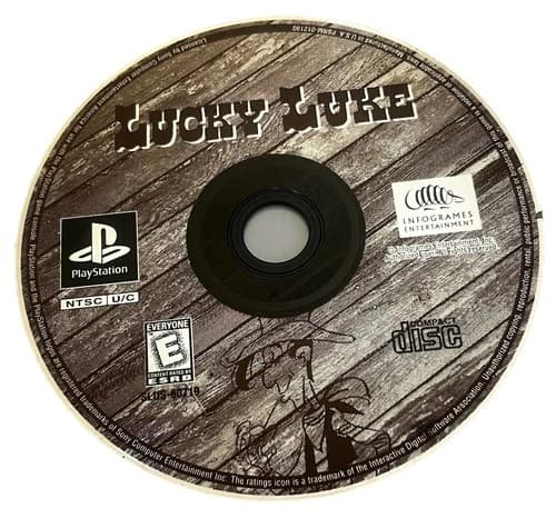 Lucky Luke - Sony PlayStation 1, 1998 | Disc Only | Resurfaced | Tested | Works