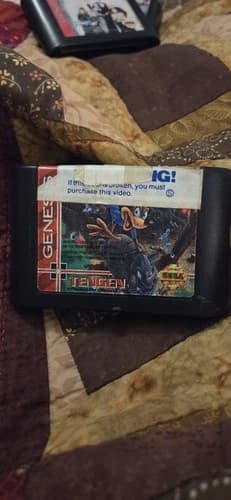 Awesome Possum Kicks Dr. Machino's Butt Sega Genesis! Cleaned, Tested, Working!