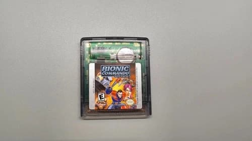 Bionic Commando Elite Forces Game Cartridge for Gameboy Color