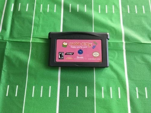 HELLO KITTY HAPPY PARTY PALS Nintendo Game Boy Advance TESTED Authentic GBA RARE