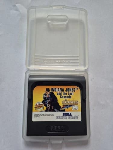Sega Game Gear - Indiana Jones and the Last Crusade cart only
