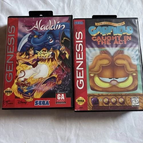 Disney's Aladdin (Sega Genesis, 1993) Garfield Caught In The Act