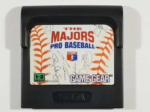¤ The Majors Pro Baseball ¤ (Game Cart) Good! Sega Game Gear Authentic