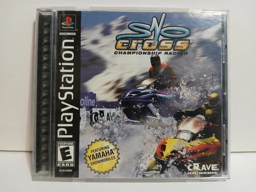 Sno Cross Championship Racing (Playstation 1) PS1 Complete game Tested Snow