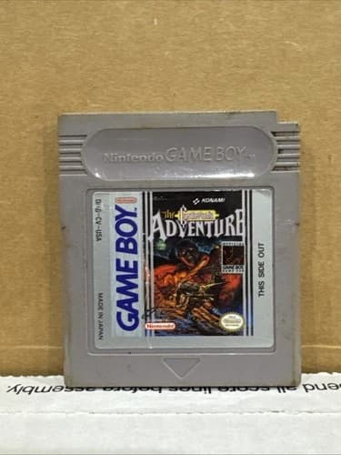 The Castlevania Adventure - Nintendo Game Boy GameBoy - Tested - Authentic