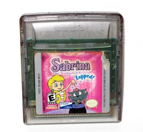 Sabrina: The Animated Series Zapped (Nintendo Game Boy Color) Authentic GBC!