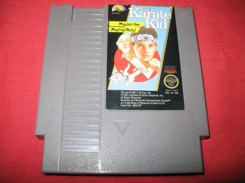 Nintendo NES / The Karate Kid / Tested & Working