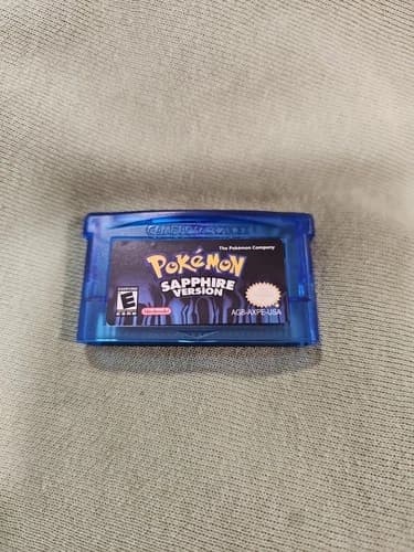 Pokemon Sapphire GBA Gameboy Advance - Free Shipping