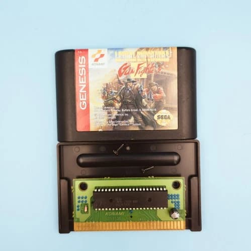 Sega Genesis Lethal Enforcers Gun Fighters 2 Cartridge Only Authentic Tested