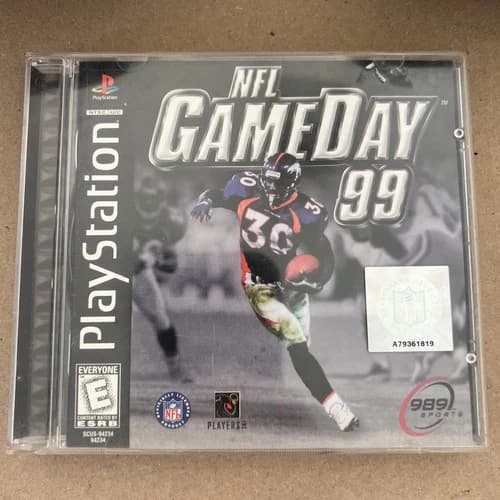 NFL GameDay 99 (Sony PlayStation 1, 1998) CIB