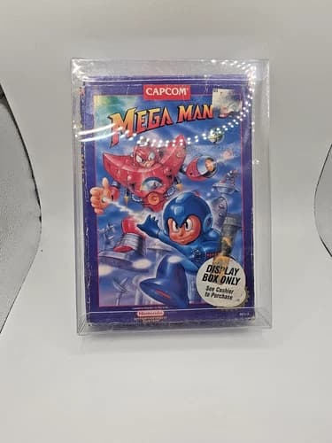 Mega Man 5 Capcom NES COMPLETE w/ Box and Instructions CIB Rare!
