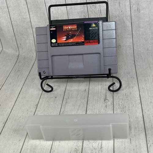 SNES TURN AND BURN: NO-FLY ZONE (Super Nintendo, 1994) Game Only