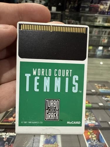 World Court Tennis - Turbografx 16 TG16 Tested!