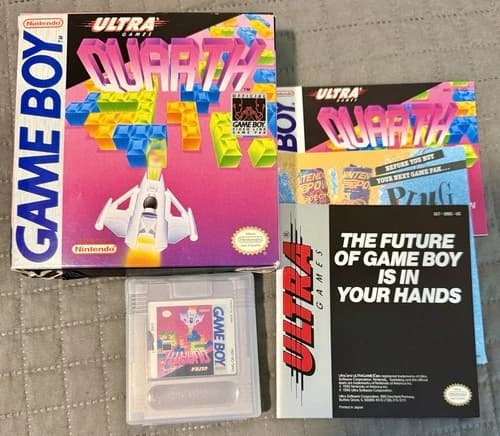 Nintendo Game Boy Quarth CIB