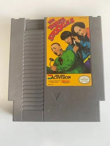 The Three Stooges NES Nintendo Entertainment System Video Game Tested