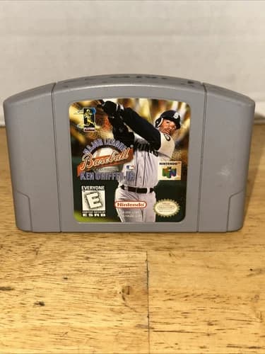 Ken Griffey Jr. Major League Baseball MLB Nintendo 64 N64 Original Authentic