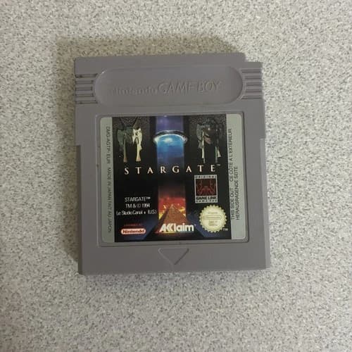 Stargate Nintendo Game Boy Acclaim 1994 Game Cartridge