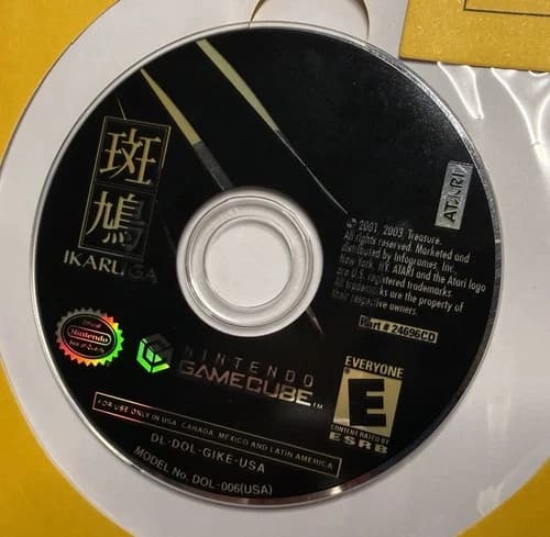 Ikaruga (Nintendo GameCube, 2003) Disc Only Authentic Tested Working