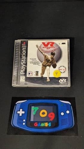VR Baseball 97 (Sony PlayStation 1, 1997) PS1 CIB COMPLETE
