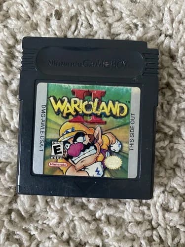 Wario Land II (Nintendo Game Boy Color, 1999) Cartridge GBC Authentic Tested