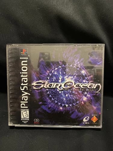 Star Ocean: The Second Story (PlayStation 1 PS1) Cleaned Tested Complete In Box