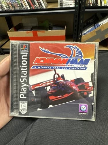 Newman/Haas Racing (Sony PlayStation 1, 1997) CIB W/ Reg Card Tested