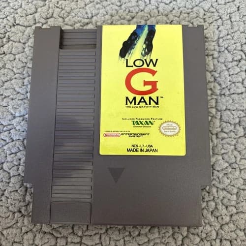 Low G Man NES Nintendo Authentic Tested