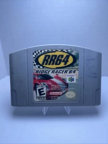 Ridge Racer 64 RR64 (Nintendo 64, 2000) Authentic N64 Game Cartridge
