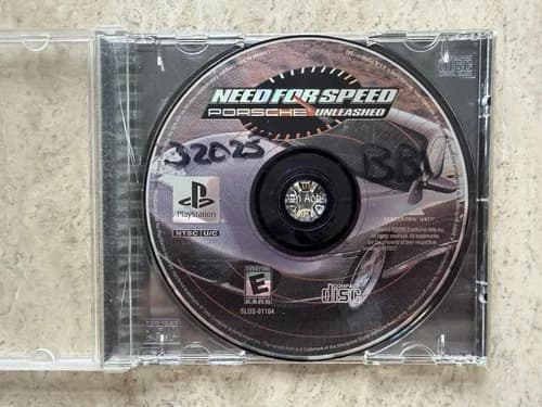 Sony PlayStation 1 PS1 Disc Only TESTED Need For Speed Porsche Unleashed
