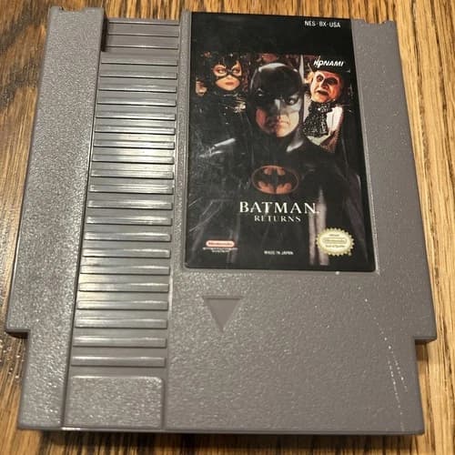Batman Returns -- NES Nintendo Original Classic Authentic Game TESTED