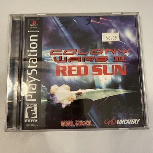 Colony Wars III: Red Sun (Sony PlayStation 1) PS1 CIB Complete Tested Works