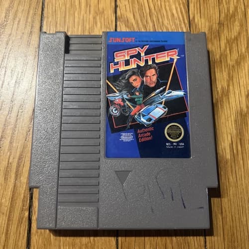 SPY HUNTER ORIGINAL VIDEO GAME Classic Nintendo System CARTRIDGE NES