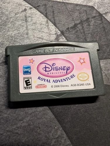 Disney's Princess Royal Adventure - Nintendo Game Boy Advance GBA - Tested