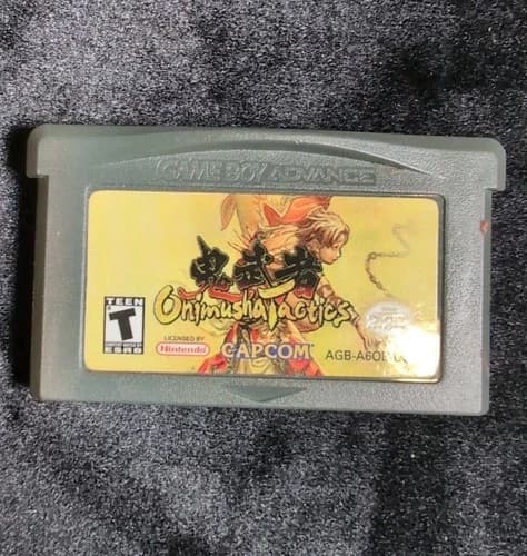 Onimusha Tactics Nintendo Game Boy Advance GBA Authentic Tested & Working Game
