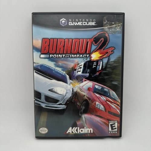 Burnout 2 Point Of Impact Nintendo GameCube Tested